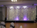 Second Back Lit Starlight Curtain with Shimmer Lighting