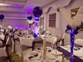 Purple Globe Table Centrepiece